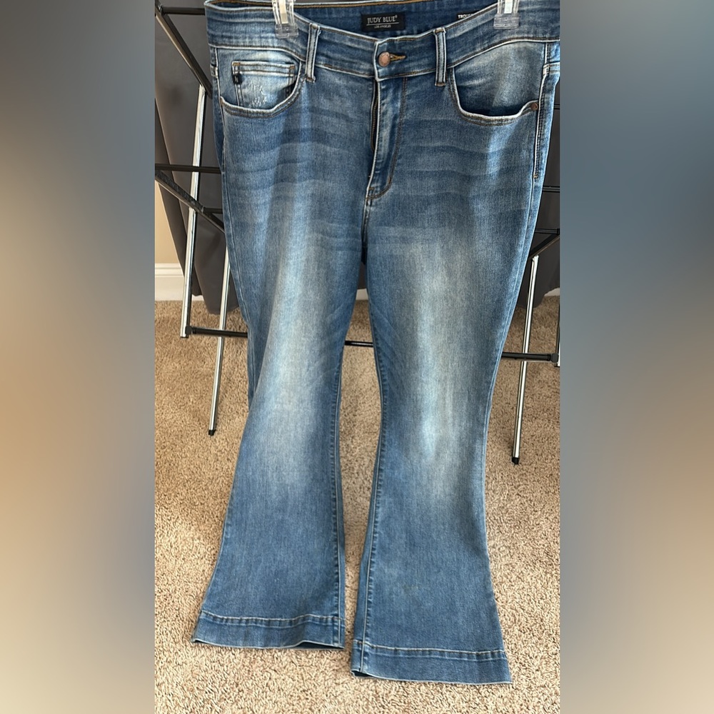 Judy Blue Trouser Flaire Jeans